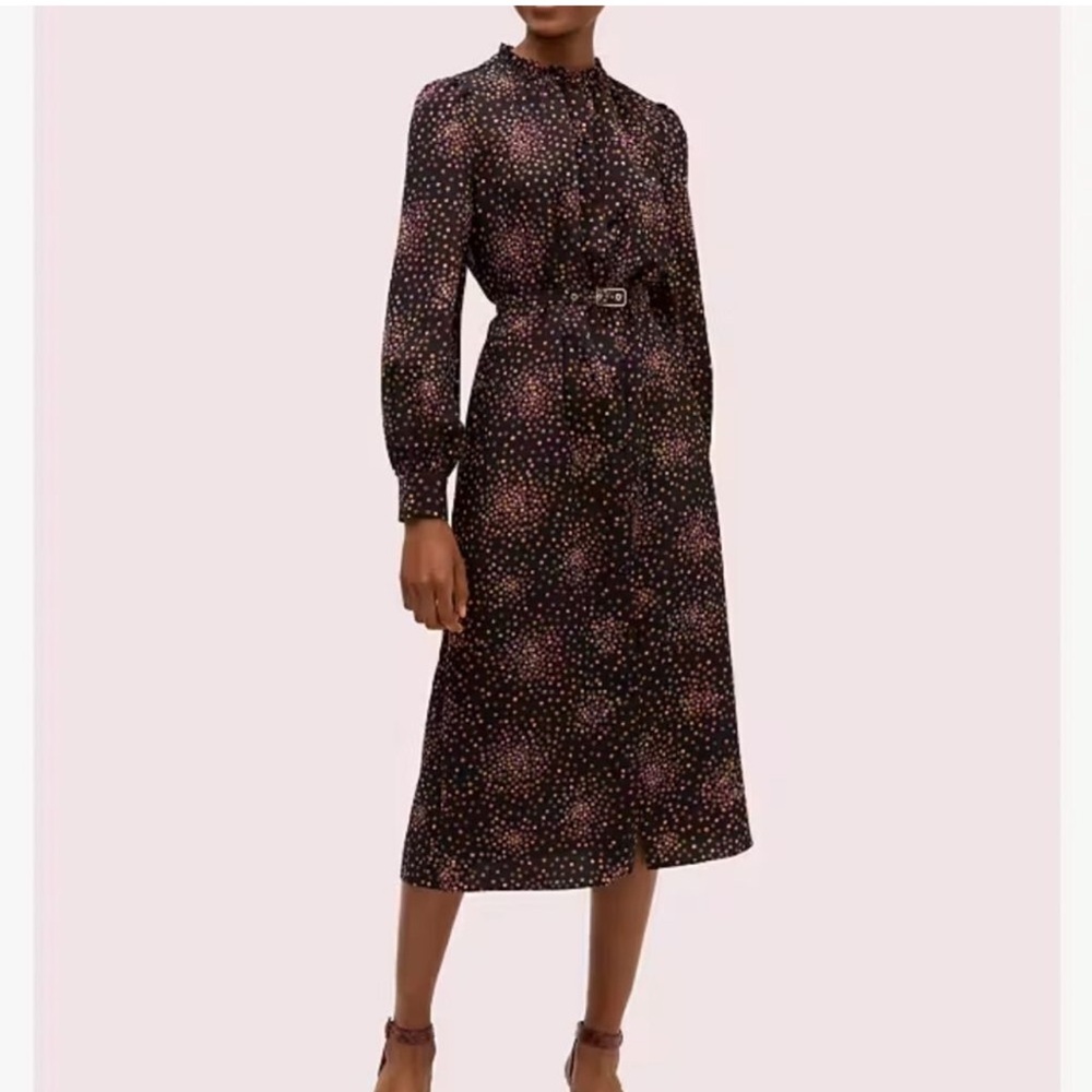 Kate Spade disco dots dress Sz 14